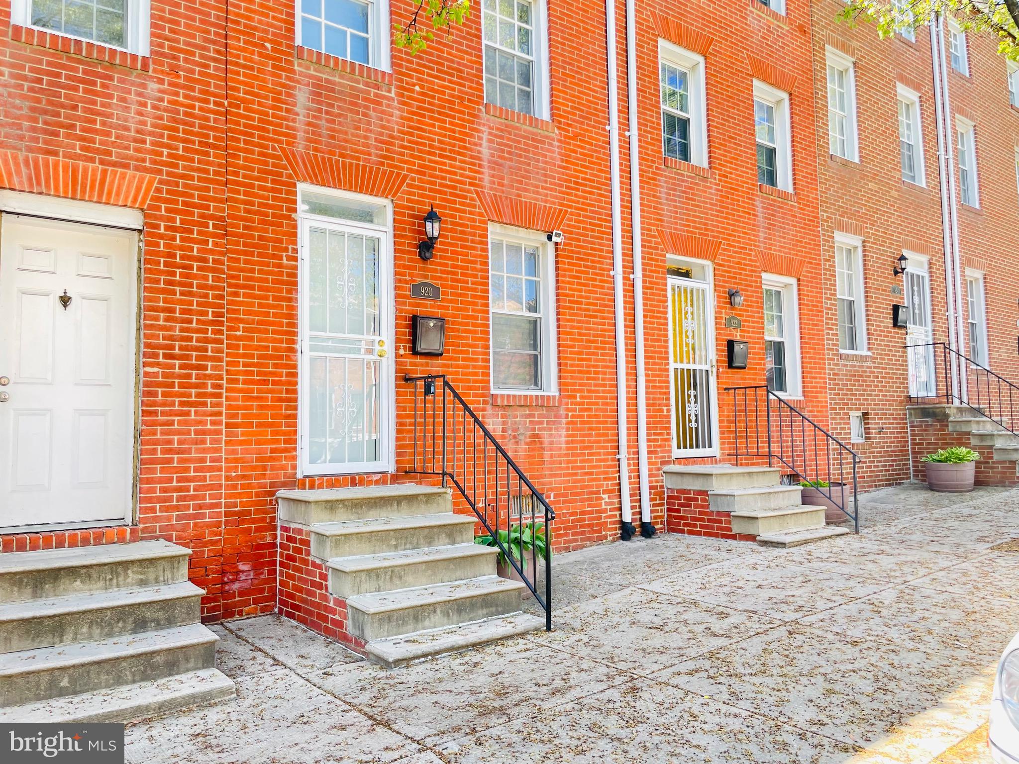PRICED TO SELL. YOU MUST SEE THIS newly renovated 3-level row home located in the Ashland Park community. This well maintained home is a perfect starter home for first time buyers & potential AirBnB for new investors. Located just a few blocks from John Hopkins Hospital. Three levels, 3 spacious bedrooms and to top it off --this home has a finished basement. Plenty of square footage for you to stretch out with your loved ones. Enjoy luxurious light fixtures, chandeliers, recessed lighting and colorful LED lighting throughout the entire home. Also has a fully updated kitchen with stainless steel appliances. Just off the kitchen, there is a beautiful green yard space with a newly built privacy fence, perfect for grilling and entertaining guests this summer. Washer & dryer included with home. Plus a free home warranty. THIS HOME HAS EVERYTHING! Schedule your home showing today.
