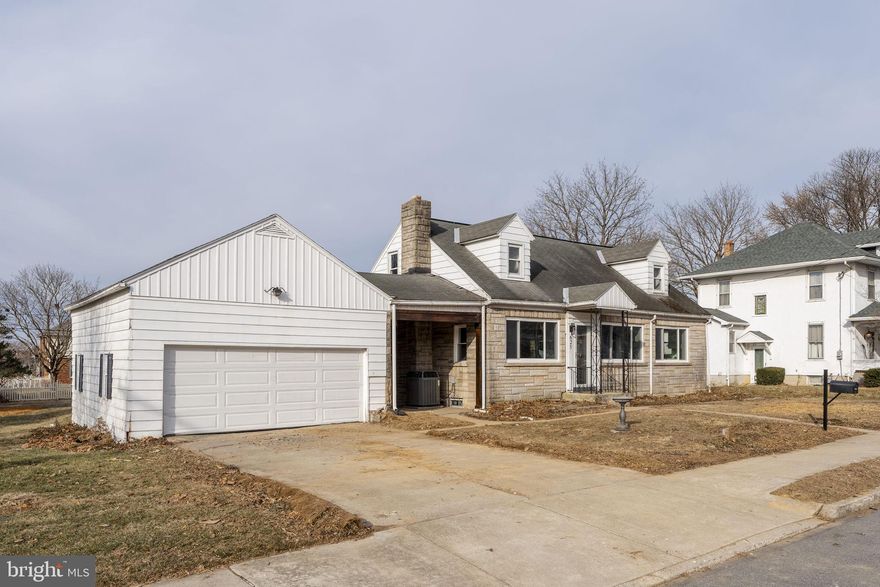 Fully renovated in 2026, this beautifully reimagined Cape Cod at 625 N Lincoln St offers refined finishes, expanded living space, and exceptional move-in-ready convenience in a desirable Palmyra area.

The main level welcomes you with a bright, open-concept layout where the living, dining, and kitchen areas flow seamlessly together — creating an inviting space ideal for both everyday living and entertaining.
The living room serves as a warm focal point, featuring custom built-ins, a striking accent wall, and an electric fireplace that adds both character and comfort. The thoughtfully designed kitchen blends style with functionality and offers direct access to a nicely sized stone side patio. A first-floor bedroom and full bathroom provide flexible living options, while a combined laundry/mudroom adds convenience and leads directly to the rear deck and backyard. A large shed provides additional storage.

The second level offers two well-appointed bedrooms, including a spacious primary suite with its own full bathroom. A second bedroom and an additional half bath complete the upper level, creating a comfortable and functional layout with added privacy.

The fully finished basement significantly expands the home’s living space, featuring an additional bedroom, a versatile flex room, and a utility room complete with a built-in dog wash and exterior access.

A detached oversized two-car garage provides ample room for vehicles, storage, or hobbies, while the open breezeway enhances the home’s charm and provides convenient access between spaces.

This home seamlessly blends classic Cape Cod character with today’s updates, offering space, flexibility, and modern comfort throughout. Schedule your private tour today!