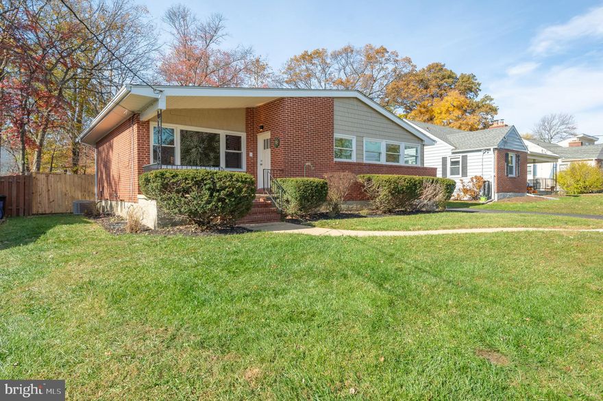 Completely remodeled 5 bedroom and 3 full bath detached Catonsville home located footsteps to Catonsville Middle School and the Trolley Trail. Refinished hardwood floors shine bright on the main level along with vaulted 10-foot ceilings.  Custom built-in bookshelves and a brick electric fireplace with a granite mantle and hearth flank the Living Room.  The dining room overlooks the beautiful wooded fenced rear yard and provides access to the large 25 X 16 deck. Gorgeous new fully equipped kitchen with 10-foot ceilings, 42-inch shaker cabinets, granite counter tops and stainless steel appliances with gas stove. The remainder of the first floor comprises of three bright bedrooms each with ample closets, ceiling fan/lights and two new bathrooms. The fully finished basement has exposed ceilings with loads of recessed lighting and luxury vinyl plank flooring. The basement has two additional bedrooms, a full bathroom, a huge recreation room with a cedar storage closet. The basement also boasts a spacious utility room with a full-size washer and dryer, utility sink, built-in shelving and plenty of storage space. New vinyl insulated windows and doors have been installed throughout the home, as well as a basement drain tile with sump pump. The home is served by public water and sewer, and natural gas for cooking, heat and hot water.  Convenient location to Baltimore, MARC rail, BWI and major transportation routes. Landlord will consider a 12-24 month lease term,  applicants with credit scores in excess of 675 and gross annual household income of at least $125,000.  No pets or smokers. Available for immediate occupancy.