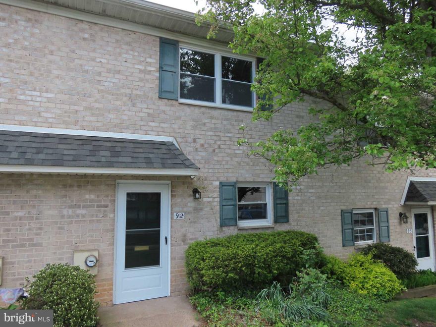 The renovations and updates have just been completed on this rarely-available 2 bedroom, 2.1 bath interior townhouse condo in Butler Park!  Located away from  Butler Pike and just steps away from the community pool, you can enjoy this wide open floor plan with a very contemporary feel.  As you enter the home, you'll note the new kitchen featuring quartz counters with tile backsplash, stainless appliances, island workspace and a view through the kitchen, dining and living areas all the way to the new triple slider with built-in blinds.  There is a powder room adjacent to the kitchen and two storage closets.  On the way to the 2nd floor, note the new custom iron railings.  Upstairs are two generous bedrooms with good closet space and two updated full baths.  The primary bedroom includes a walk-in closet and a full bath with walk-in shower.  The 2nd bedroom includes double closets and a new double window.  The laundry station has been enclosed in the kitchen for convenience and is designed for a stackable washer/dryer.  The community provides easy, carefree living in a great location.  Take a  look today!!