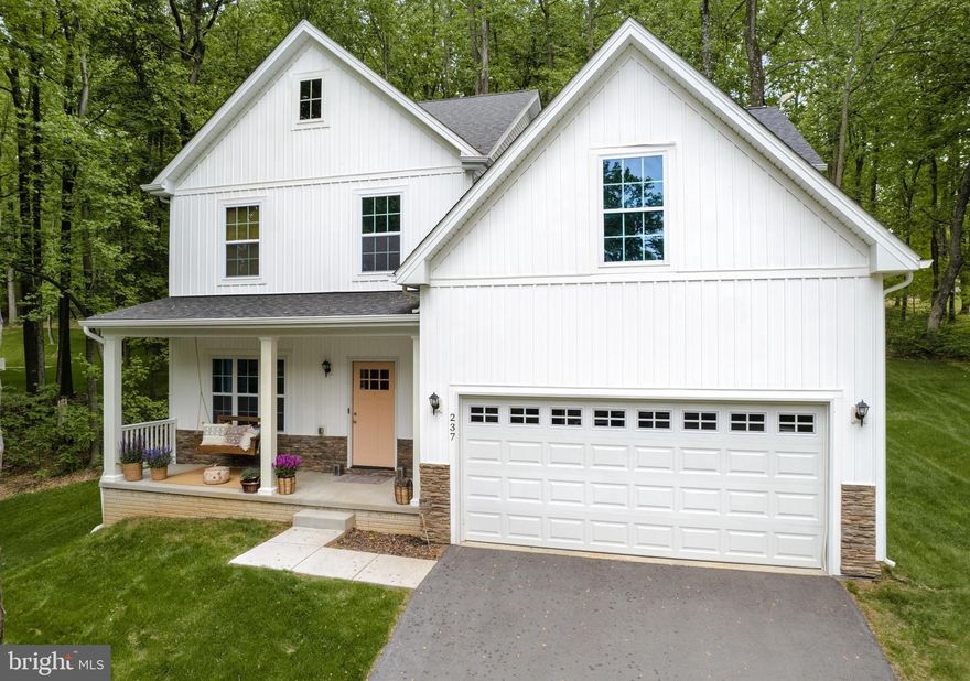 Welcome Home to 237 Speaks Ln  - located in the hidden gem Private Lake Community of Lake Forest Estates! This 5 Bedroom, 3 Full Bath Home shows like brand new! Main Level offers LVP Flooring throughout the main living areas - Separate dining room, Beautiful kitchen with plenty of cabinets, granite countertops, pantry and SS Appliances,  Spacious Family Room w/ Gas Fireplace and mantel, Full bathroom, plus main level bedroom! The upper level offers a Primary Suite with 2 Walk-in Closest, as well as double sinks, a soak-in tub, a walk-in shower, and a private toilet room in the Primary Bathroom. There are 3 Additional Bedrooms, Full Bath, and Laundry Room. Walk out lower level is great space for storage with plenty of room to finish it as you like.  Outdoor lovers dream of plush green grass and mature trees for privacy

Paved Roads and Driveway to your 2 Car Garage. Private Over half an acre Lot (with green grass already in place!) to relax, entertain and enjoy the surroundings! Location - Convenience meets Privacy. Enjoy peace, quiet, and nature while being minutes from Virginia and Maryland plus having easy access to all major cities + amenities! 

Lake Forest Estate Amenities include: Access to 180 acres of common land, Bike, and ATV Trails, Trails along the Private 10-acre spring-fed lake ( Enjoy Fishing, Swimming, Canoeing, Kayaking, Etc), 3 Acre Pond, Basketball Court, Camping Spots, and Picnic Pavilion.

+ Minutes to the hidden gem of Lake Shannondale which offers a 55+ acre lake, A newly renovated Mountain Lake Club Bar and Grill, Sandy Beach, water actives, community events and more!

Why wait for new construction when you can have this Stunning, Just Built Custom Home?! Schedule your tour today! ** Interior Photos will be uploaded by 5/26