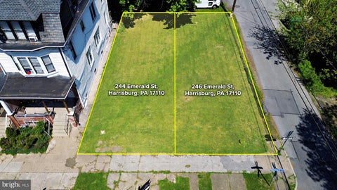 Vacant Land For Sale - 246 Emerald Street<br/> HARRISBURG, PA 17110