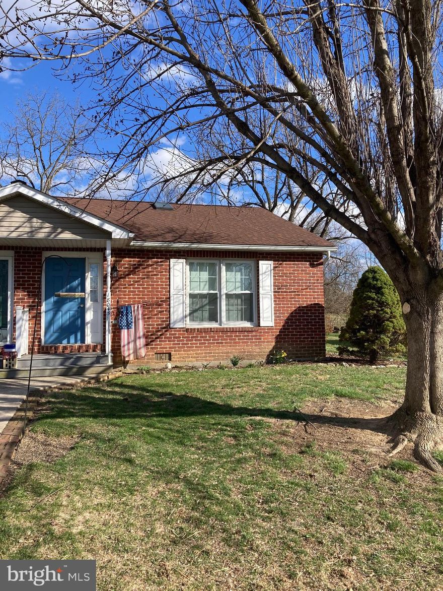 Starter or retirement home in great condition!  Single-level living on a quiet cul-de-sac with off-street parking.  Enjoy spending time on the back deck inside a fenced yard.  Flooring, shower, bathroom vanity/sink and kitchen countertop & sink just installed.  Fresh paint, new lights and ceiling fans throughout.  Hot water heater replaced in 2024, external HVAC unit replaced in 2024, internal HVAC unit replaced in 2017.  Roof replaced in 2017.  Windows replaced in 2016.  Stainless steel with black accented appliances in great condition.  Attached shed and 2nd freestanding shed for additional storage.  Additional room to park in rear of property.