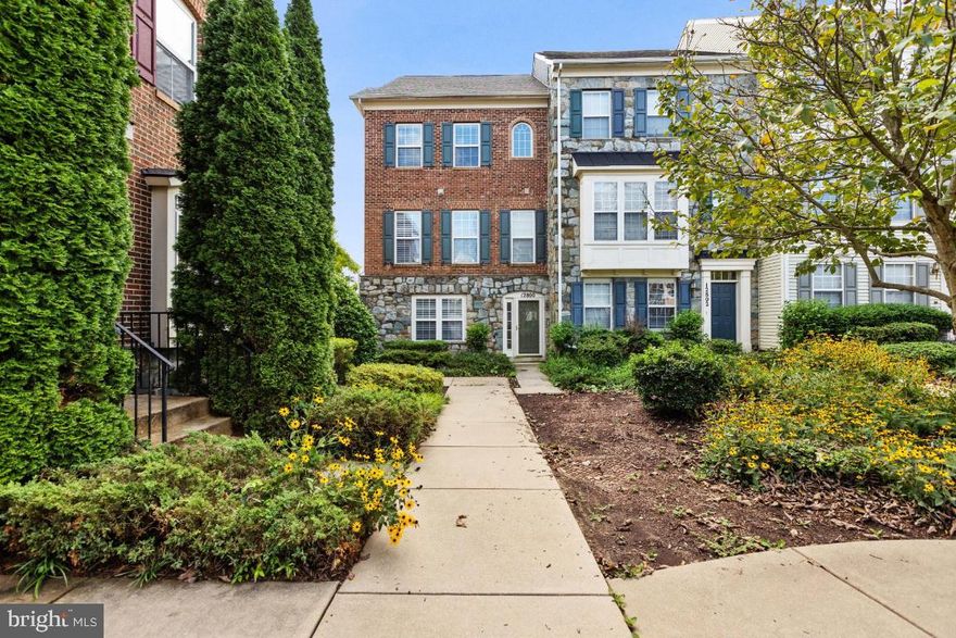 Beautiful, Bright, and Spacious 3 Level End Unit Townhouse with a Gorgeous Open Floor Plan! Modern Style! Kitchen with Granite countertops. Hardwood floors throughout the main level. Spacious bedrooms, upper-level laundry. Lower level recreation room. Common area with Clarksburg Town Center.  Move-in ready!