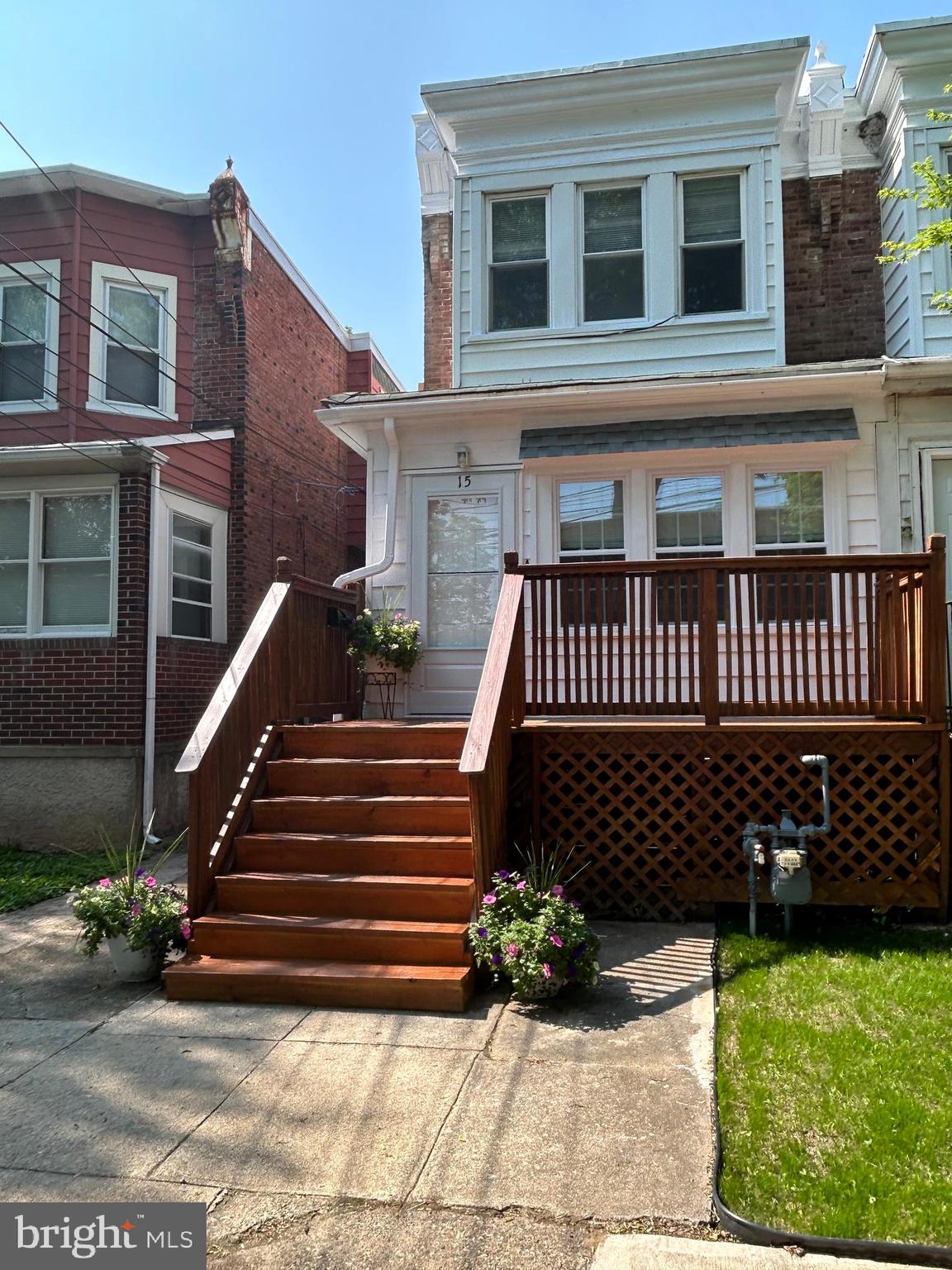 Wow! This beautiful home has just been renovated to include; New interior paint, new vinyl plank flooring in the enclosed front porch, kitchen and bathroom plus new wall to wall carpeting throughout, updated kitchen with new countertops & appliances; dishwasher, gas oven, disposal, microwave and refrigerator. The kitchen also offers recessed lighting and sliding doors to access the great back deck- perfect for your morning coffee. Step up onto the front deck to enter into the enclosed front porch that just had 3 new windows installed. The spacious living room has a ceiling fan, a decorative fireplace (non functioning, but has a gas line to it) and new carpeting that flows into the formal dining room where you can enjoy your meals that has a new ceiling fan. The second floor offers a large main bedroom with 2 closets and 2 additional good sized bedrooms - each with a ceiling fan for your comfort. The stunning hall bath has new flooring, walls, toilet & vanity with new wainscotting to round it out. The partially finished basement provides additional living space as well as a separate utility & storage area. Other amenities include; 2 decks, a private back yard with a large shed, newly 2025 coated roof, new baseboards, all new 6 panel doors, new ceilings with all new ceiling fans (except the kitchen). This great home is located on a dead end street- so there is little traffic! It has so much to offer and the seller will also include the new refrigerator and will also provide a one year HSA home warranty too!
