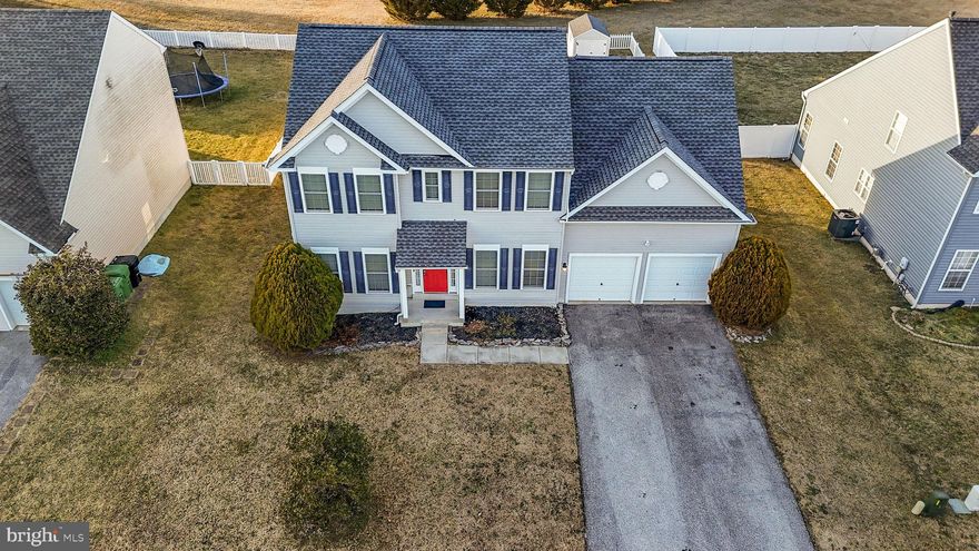 Welcome to 152 Viola Drive, a move-in-ready retreat in the heart of Magnolia’s sought-after Chestnut Ridge community. Perfectly positioned on a premium lot with peaceful pond views and classic white fencing, this beautifully maintained 4-bedroom, 3.5-bath home offers the perfect blend of comfort, space, and modern functionality. Step inside to find vinyl tile flooring throughout the entire main level, seamlessly connecting the formal living and dining rooms to the heart of the home. The kitchen is stylish and practical, featuring granite countertops, stainless steel appliances, generous cabinetry, and a spacious pantry. It is designed for everyday living while still being ideal for entertaining. Upstairs, the thoughtful layout continues. 
The spacious primary suite welcomes you with double door entry and serene backyard views, creating a true retreat at the end of the day. A rare second bedroom with its own private en suite bath provides incredible flexibility for guests, extended family, or multi-generational living. Significant upgrades add long-term value and peace of mind, including Pella windows throughout, a tankless water heater, and a Vivint smart home system with a cell phone-controlled thermostat and Z-Wave integration. Outdoor living is where this home truly shines. Enjoy morning coffee on the 18-by-12 deck overlooking the pond, or host gatherings on the custom patio with a built-in fire pit. The full basement offers abundant storage or future finishing potential, complemented by a spacious two-car garage. Ideally located just minutes from Dover and conveniently close to Dover Air Force Base, Shopping centers, and Delaware Beaches, this home offers easy access for those relocating while still providing the peaceful feel of suburban living. Whether you are putting down roots for years to come or beginning a new chapter, this home is ready to welcome you.