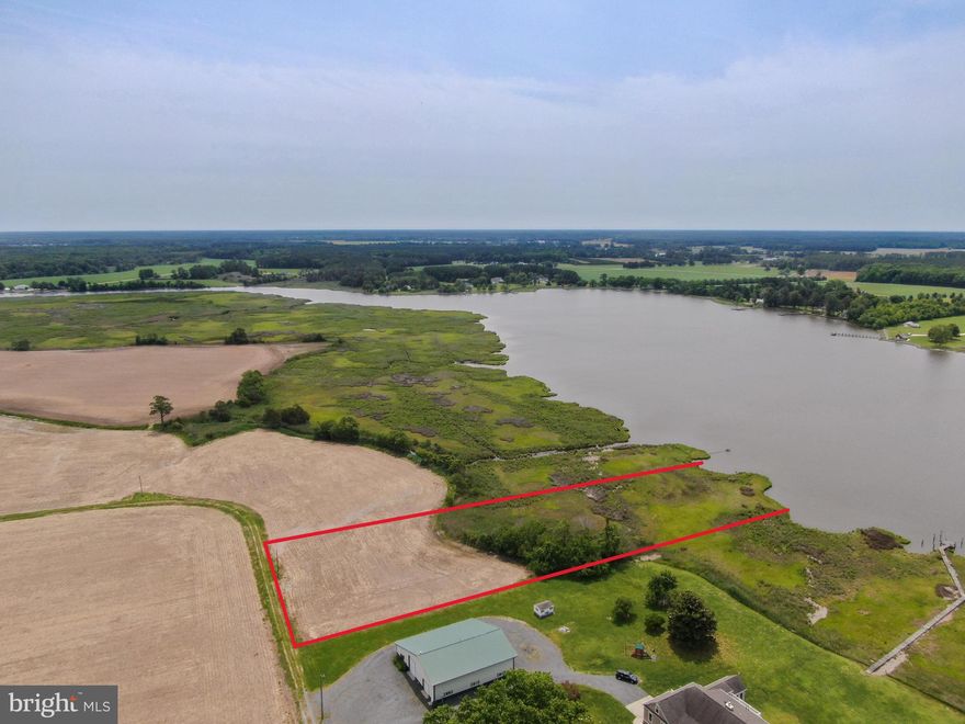 2.5  +/- acre lot that looks south over the Manokin River in Somerset County, MD. The parcel is accessed off of Clarence Barnes Road.  There is a platted SRA recorded in 1985 that can be found in the documents section. Buyer to perform their own due diligence in verifying SRA and feasibility with the county. Additional parcel available next to this lot for an additional price.