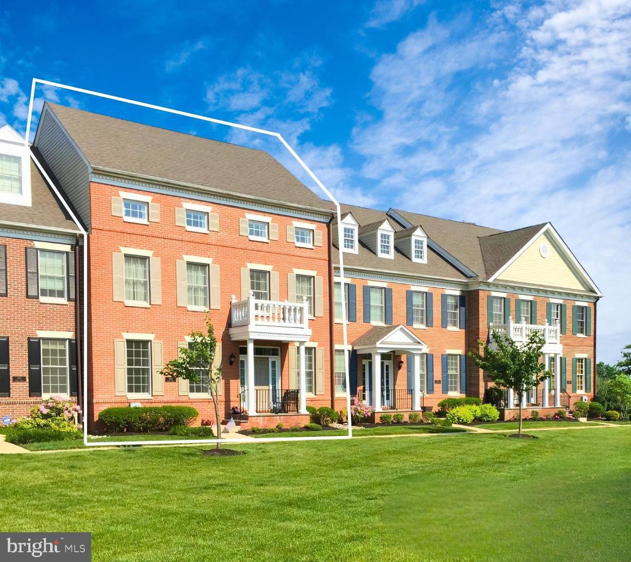 Discover refined living in this chic four bedroom townhouse located within the heart of Newtown, PA.
Immerse yourself in the realm of style and sophistication as you enter through the welcoming entrance hall bathed entirely in natural light. Polished hardwood floors adorn the airy layout as the living and dining rooms harmoniously blend together. The newly renovated chef's kitchen is deliciously dreamy, boasting custom built-ins, a waterfall quartz center island, designer backsplash, a porcelain farm sink and a brand new, built-in, 48" stainless steel GE Monogram refrigerator. The warm, well-lit family room features a gas fireplace surrounded by detailed millwork, distinctive floating shelves, and a wall-mounted flat-screen television with surround sound speakers. The rear deck is conveniently positioned directly off the kitchen, making outdoor entertaining a seamlessly enjoyable event. With no shortage of extra space, invite guests to spend the night in the newly refreshed bedroom suite (located in its own private wing off the main floor) complete with a wall of custom built-ins. Arriving on the second floor, the Owner's Suite is a retreat of pure tranquility, complete with two walk-in wardrobe closets and an en-suite bathroom with dual vanity and soaking tub. Two additional, generously sized bedrooms with a full hallway bathroom complete this level. Let your imagination run free as plush carpeting leads you up to the expansive third level which could be used as another bedroom, playroom, private study or anything your heart desires. And yes, there is a massive basement with 9' ceilings, a large cedar closet, rough-in plumbing for a bathroom, space for a gym and another room for additional storage. Standing as the largest model available in the highly coveted Newtown Walk community and located within Council Rock School district, 206 Paxon Aly is only a two minute drive from exceptional restaurants, award-winning gyms/pilates studios, coffee shops, boutique shopping & salons. Seize your opportunity to experience the very best of what Newtown, PA has to offer in a residence which defines what upscale contemporary living should be.