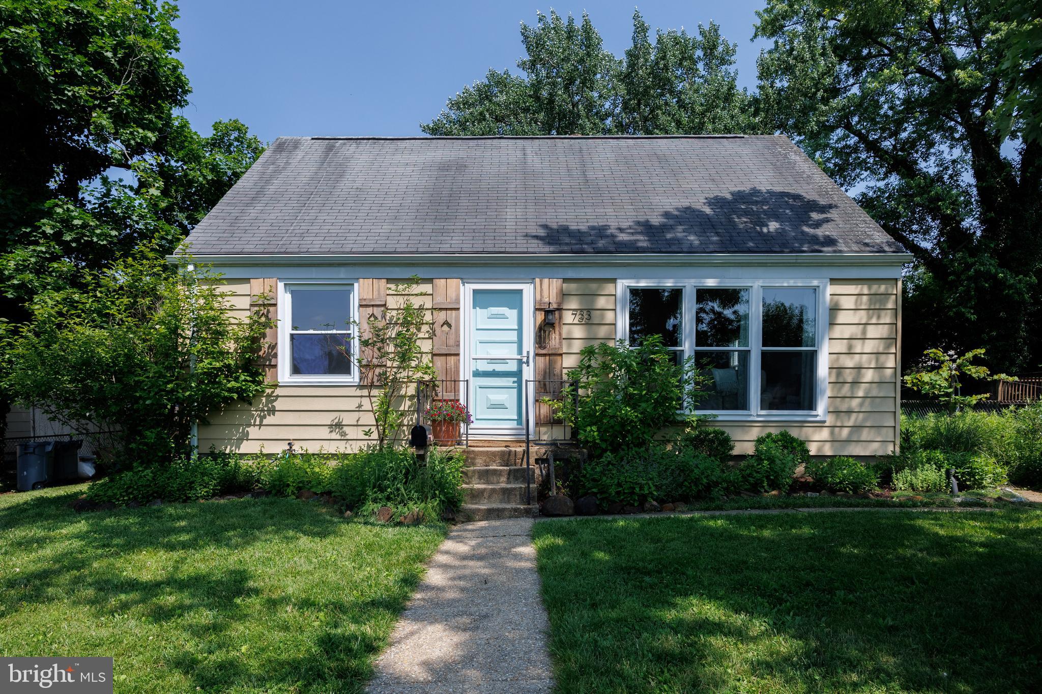 Welcome to this bright and sunny 4-bedroom, 1-bath Cape Cod nestled just a short stroll from Sudbrook Park and the scenic Gwynns Falls stream. Bursting with curb appeal and surrounded by colorful flowers and abundant edible landscaping—including figs, cherries, blueberries, blackberries, pears, pawpaws, grapes, and more—this home offers a truly unique blend of nature and comfort. Enjoy outdoor living under the shade of trees in a backyard designed for gathering and play, complete with a 2020 patio arbor and entertaining area. Inside, the freshly painted interior is filled with natural light and showcases serene sunset views. The open-concept living and dining space (reimagined in 2017) flows seamlessly into a spacious kitchen, perfect for everyday living and hosting guests. Convenience is key with a main-level laundry area and Energy Star Certification ensuring year-round comfort and lower utility costs. Recent appliance updates include a 2025 dishwasher and gas water heater, along with well-maintained essentials like a gas furnace, central A/C, and gas dryer. Additional upgrades include: bathroom vanity and sink (2021), living room windows (2019), whole-house air sealing and attic insulation (2015), crawlspace vapor barrier and insulation (2015), hardwood flooring upstairs and new underground sewer line (2014). Roof, windows, and patio/laundry room additions were completed prior to 2015. This home is a rare blend of sustainable living, tasteful updates, and natural beauty—ready for its next chapter! Schedule your showing today!