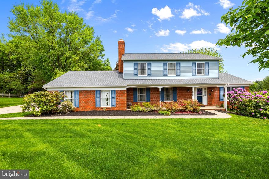 Welcome to the "Rochelle Meadows" Community... Charming Colonial with 4 bedrooms, 2/1 baths situated on 1.13 acre lot -  Original owners have taken meticulous care of this home but could use a little facelift - Spacious room sizes throughout - Traditional Living & Dining rooms - Family room  with wood burning fireplace is located off the Eat-in Kitchen - Upstairs has 4 bedrooms & 2 Baths - Harwood floors throughout - Laundry on 1st Floor, 2 Car Garage, Large Deck of the Kitchen - Unfinished Basement - Lovely specimen planting surrounding the property. Great Location & Neighborhood...Deadline for all offers is 2:00pm, Sunday, May 11th.