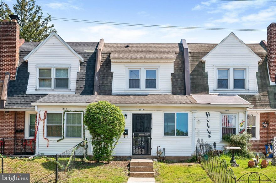 Welcome to 1014 Hansen Terrace. This home has been recently updated and is ready for a new owner. Centered on the street you always find parking and see your home has you pull down the street. Entering the first floor a enclosed front porch welcomes you and leads you into the open floor plan living room with luxury vinyl floors  and kitchen area. The second floor offers 2 large bedrooms as well as a full bath. The home is freshly painted and has new carpet. In the basement you will find the laundry area, mechanical room, extra bedroom/living room and walkout to the rear alley and fenced yard.