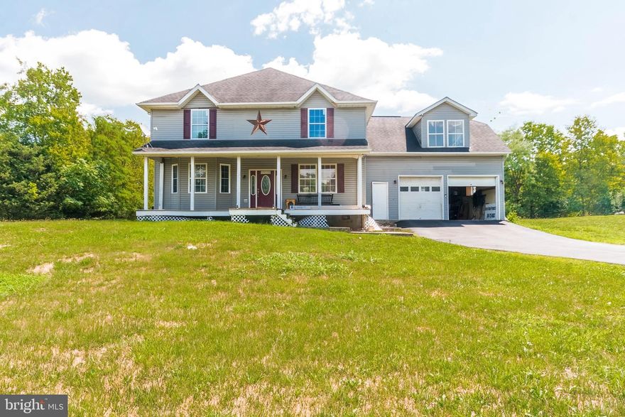 INSTANT EQUITY!  Priced below tax assessment! Over 3500 sq. ft. colonial in Jefferson County is located in Crestview Acres with over 3.5 acres.  Walk into large foyer area with office on one side and formal living room and dining room on the other side. Walk to the back of the home which features a great entertaining space: open large kitchen with island, eat-in area and family room off of kitchen with direct access to back yard patio. Powder room conveniently located on main level.  Upper level boasts of 4 bedrooms, 3 full baths and a FROG (family room over garage). Primary bedroom has en suite bath and door to a future balcony. 3 secondary bedrooms are spacious - 2 with Jack and Jill full bath.  Third hall bath also has private access to another secondary bedroom. FROG is expansive and perfect space for future rec area. BONUS detached garage has plenty of room to work on multiple cars and lots of workshop space.   Tree views from the back yard and plenty of usable space in the yard.  This home is ready to make your own! SOLD STRICTLY AS-IS!