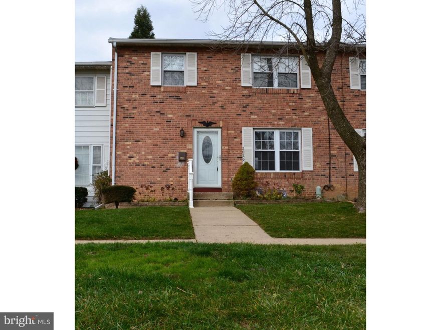 Great opportunity to rent this wonderfully updated townhome. This spacious home offers brand new laminate wood floors in the living room and dining room and an updated modern eat-in kitchen with sliders leading to the private back patio. Large updated powder room on the first floor.  Upstairs there are three bedrooms and a full updated bath. Basement is fully finished and has another full bath. The home was freshly painted and shows well. Neighborhood offers playground, tennis courts, pool and clubhouse. Convenient location close to major roadways, shopping and restaurants. Move-in Ready!!