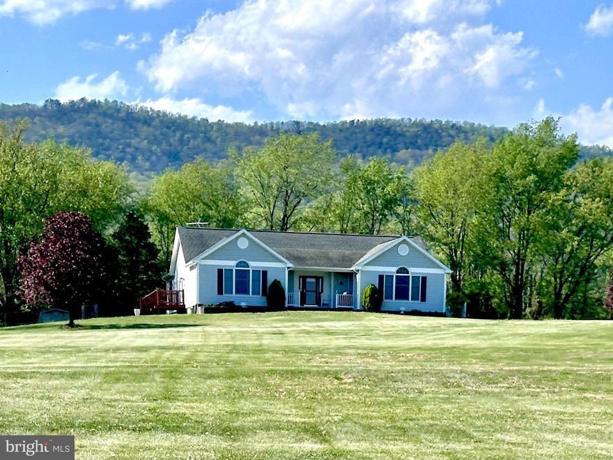Mountain Views, Privacy & One-Level Living!

Tucked at the base of Little North Mountain with breathtaking views of Signal Knob, this beautifully maintained 3-bedroom, 2-bath home offers the perfect blend of serenity and convenience on 2.73 acres.

Enjoy true one-level living with a thoughtfully designed layout featuring a spacious kitchen with stainless steel appliances, a bright sunroom, and an inviting dining area that opens seamlessly to the back deck—ideal for entertaining or relaxing while taking in the mountain backdrop. Start your mornings on the covered front porch or unwind on the hardscaped patio as the sun rises over Signal Knob.

The home also includes a versatile bonus room with stunning views, main-level laundry, and a walk-up unfinished basement with 9-foot ceilings—ready to double your living space with room for a recreation area, workshop, and abundant storage.

Car enthusiasts and hobbyists will appreciate the impressive 24x32 detached garage with 12-foot ceilings, complete with a ceiling fan, stereo system, and optional pellet stove.

Recent updates provide peace of mind, including a new-ish HVAC system, new water heater, fresh interior and exterior paint, new gutters with guards on both the home and garage, updated fixtures, and a water softener with UV filtration system (full list available).

All this, just 4 minutes to I-81, under 8 minutes to I-66, and moments from the charm of Strasburg. Star in the Valley winery just down the street!  

This is a rare opportunity to own a meticulously cared-for home with stunning views and modern updates—professional photos coming soon!