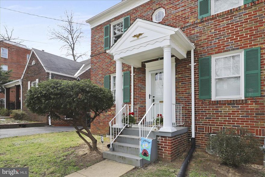 Great chance to buy early into newly forming Hyattsville Arts District. Similar to Del Ray in Alexandria 10 years ago. Busboys&Poets, organic market. 15 min. to D.C.  River/parks/river trail nearby. Active arts community. Lovely historic homes, scenic streets, min to AFB/Bolling/NavyYard. Large flat fenced lot room to expand. Garage. All brick, solid, gas fp, solid wood floors, main level bedroom.