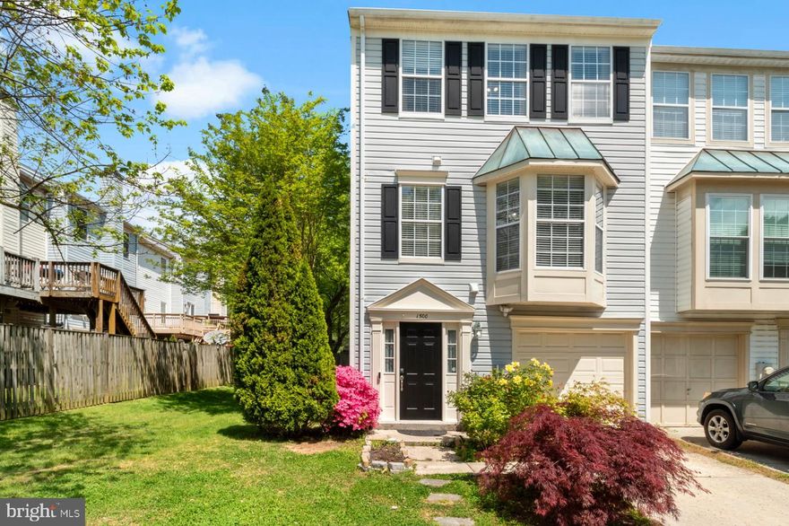 Welcome to the Townes at Walden Community. This recently renovated townhome has an amazing location approximately 25 minutes from BWI & Annapolis. This stunning end unit townhome boasts four bedrooms, two full and two half baths. Each level has either a half or full bathroom! The kitchen is well equipped with newer stainless steel appliances, updated countertops, and tons of natural lighting. The main living area features a fireplace, access to the deck, and the formal dining area has built-in shelving. Lower level is in-law suit potential; access to the fenced in backyard; washer and dryer, and an entrance to the garage. Ample amount of parking; 2 assigned off street spots; one car garage; one car driveway. Minutes away from Waugh Chapel Town Center which holds Wegmans grocery store, plenty of restaurants and shops.