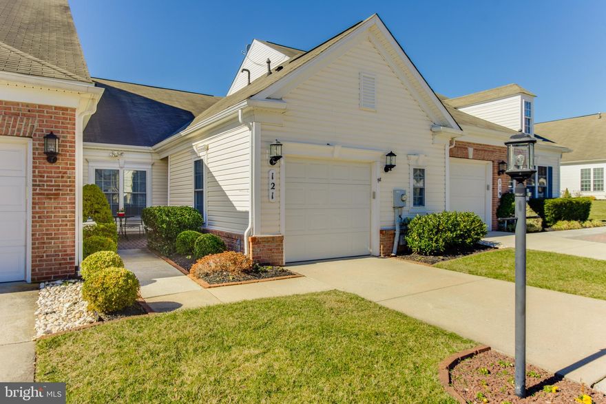 This beautiful pristine home located in desirable Carroll Vista is waiting for you to just move in and start enjoying your new lifestyle. You’ll love the open floor plan with decorative picture frame & crown molding.  A nicely appointed kitchen includes extensive cabinetry and stylish Corian countertops. 
You’ll enjoy the large dining area and adjoining great room with plenty of space to entertain family and friends or just relax.  Find a special spot to settle in and enjoy the sunshine on your maintenance-free deck. If you’re looking for an amenity-rich active adult community in a semi-rural setting, you will love it here.