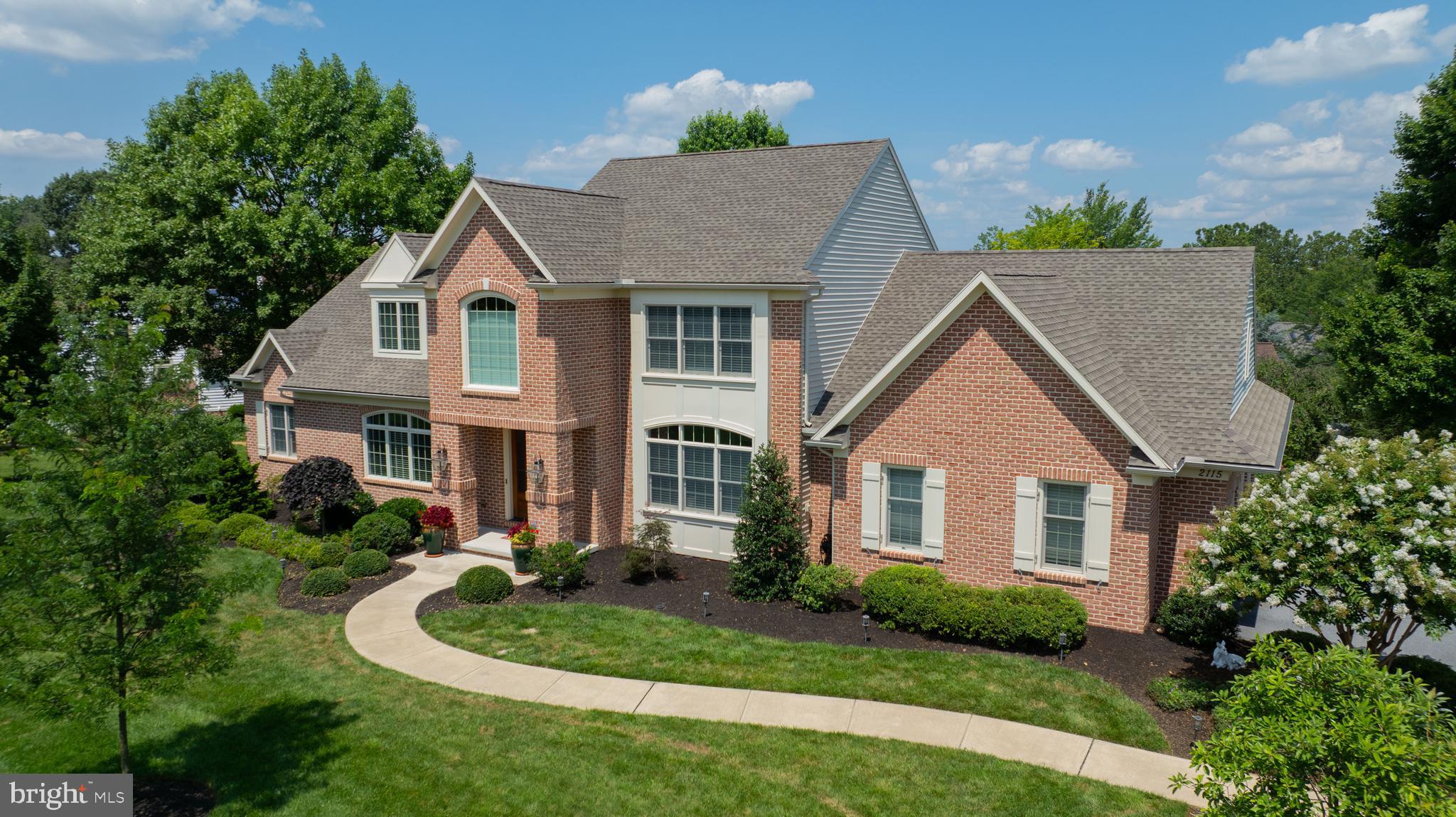 Introducing 2115 Quail Drive located in the sought-after neighborhood of Waterford Estates.
This Stately Brick home was completely rebuilt in 2018 by Simeral Construction and offers five bedrooms, two full, and one half baths, approximately 3,853 sq. ft. of living space, and an oversized, heated, three-car garage. The full basement with an outside entrance can be finished for additional living space, as well.
The Primary Bedroom suite is located on the main level and is complimented with a luxurious full bath with walk-in shower, a jetted soaking tub, gorgeous tile floors and a custom designed 18' x 15' walk-in closet with built-in organizers. Also, you can access the large deck from the bedroom for a relaxing soak in the Hot Tub, which is included in the sale.
This thoughtfully designed, light filled, home features an open floor plan that flows seamlessly from room to room with 9' ceilings. The impressive Chef’s kitchen with stainless appliances, a gas range, and a generously sized center island that features gleaming quartz counters, seating, and plenty of storage space below. There are large pantries and plenty of cabinetry for additional storage. From there, step right into the formal dining room, or, into the large family room with a stone fireplace (gas), large screen TV, a centralized Bluetooth sound system throughout and a charming sitting area with built-in cabinetry, wine fridge and a wet-bar. Convenient access to the expansive deck from the family room make the entire space ideal for entertaining. There is a private office with French Doors and a powder room just off the foyer. Also on the main level is a laundry with high-end tile flooring and outside access, a Mud room, and entrance from the three-car garage.
From the elegant Foyer continue to the upstairs where there are four more generous sized bedrooms with generous sized closets, one that measures 24’ X 12’ that could be used as a recreation or hobby space. There is a also a full bathroom with tub and shower.
The spacious walk-out lower-level has great potential for additional living space and has loads of storage. The foundation was reinforced with rebar in the block walls, a French drain and a radon system. The Sellers added a High-end Vector security alarm system with camera features and a sophistacated fire alert system.
Privacy abounds in this exclusive neighborhood, yet you are just minutes from downtown Lancaster, shopping and heathcare facilities. Additionally, this stunning property is situated on a premium .54 acre lot with mature trees. The current owners have done extensive professional landscaping and recently had an underground sprinkler systm installed in 2025.
Shown by appointment only. Tuesdays and Thursdays are excluded for showing appointments.