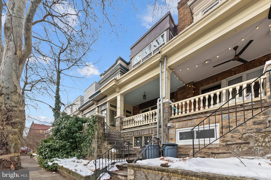 JUST HIT MARKET IN ART MUSEUM AREA!!!  This home is Classic, Unique and  Stunning. If you are looking for charm & a home that doesn't look like every other this is the house for you. The warm and comfortable  first floor is open and bright with a phenomenal chef's kitchen & an impressive half bath. Upstairs you will find gorgeous refurbished original detailed wood flooring, a charming full bath with three bedrooms.The basement is finished , has a full bath and an entrance from your garage!  This home is an eclectic gem. Schedule your showing today!!!