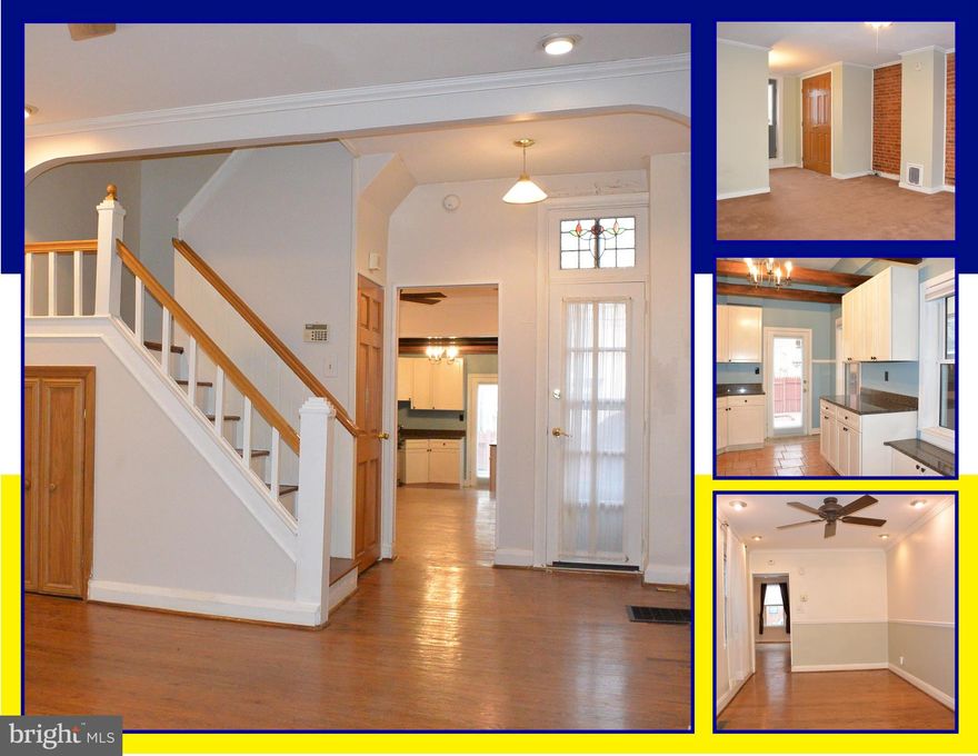 LARGE RENOVATED 3 BEDROOM 2 BATH TOWNHOUSE IN RIVERSIDE/FEDERAL HILL. DOUBLE ROOF TOP DECK WITH AMAZING CITY SKYLINE AND NEIGHBORHOOD VIEWS. OPEN FLOOR PLAN, EXPOSED BRICK WALLS, WOOD FLOORS, DECORATIVE FIREPLACE, DINING ROOM, LARGE  KITCHEN WITH GRANITE COUNTERS AND EXPOSED BEAMS. FENCED REAR BRICK PATIO, GENEROUS ROOM SIZES, WASHER/DRYER, RECENT NEW HVAC AND LARGE UNFINISHED BASEMENT. CONVENIENT TO CROSS STREET MARKET, DOWNTOWN, INNER HARBOR AND I-95. IMAGINE YOUR NEW HOME!