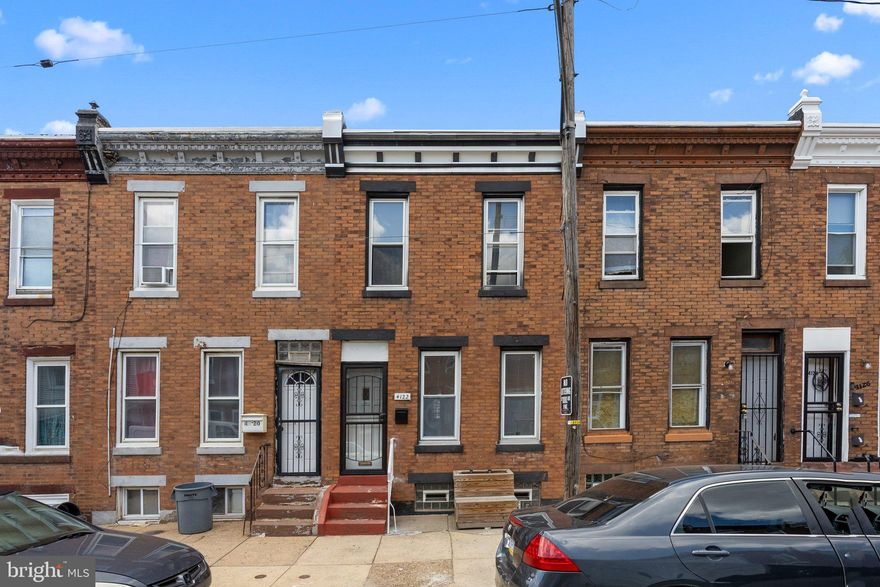 Welcome to 4122 N. Fairhill Street, a charming 2-bedroom, 1-bathroom rowhome nestled in the heart of Philadelphia. Step inside and be greeted by the inviting living room featuring updated flooring that seamlessly flows into the spacious dining room, creating an ideal space for entertaining family and friends. The open doorway leads to the kitchen, offering convenience and functionality with its easy access to the back, perfect for outdoor dining or relaxing in the fresh air. Venture upstairs to discover the comfortable bedrooms and a full bathroom complete with a convenient shower stall. The basement offers storage space and a designated laundry area. Situated close to a wealth of amenities that Philadelphia has to offer, from trendy shops and restaurants to vibrant cultural attractions, you'll never be far from the action. With easy access to public transportation, commuting around the city is a breeze. Don't miss out on this deal!