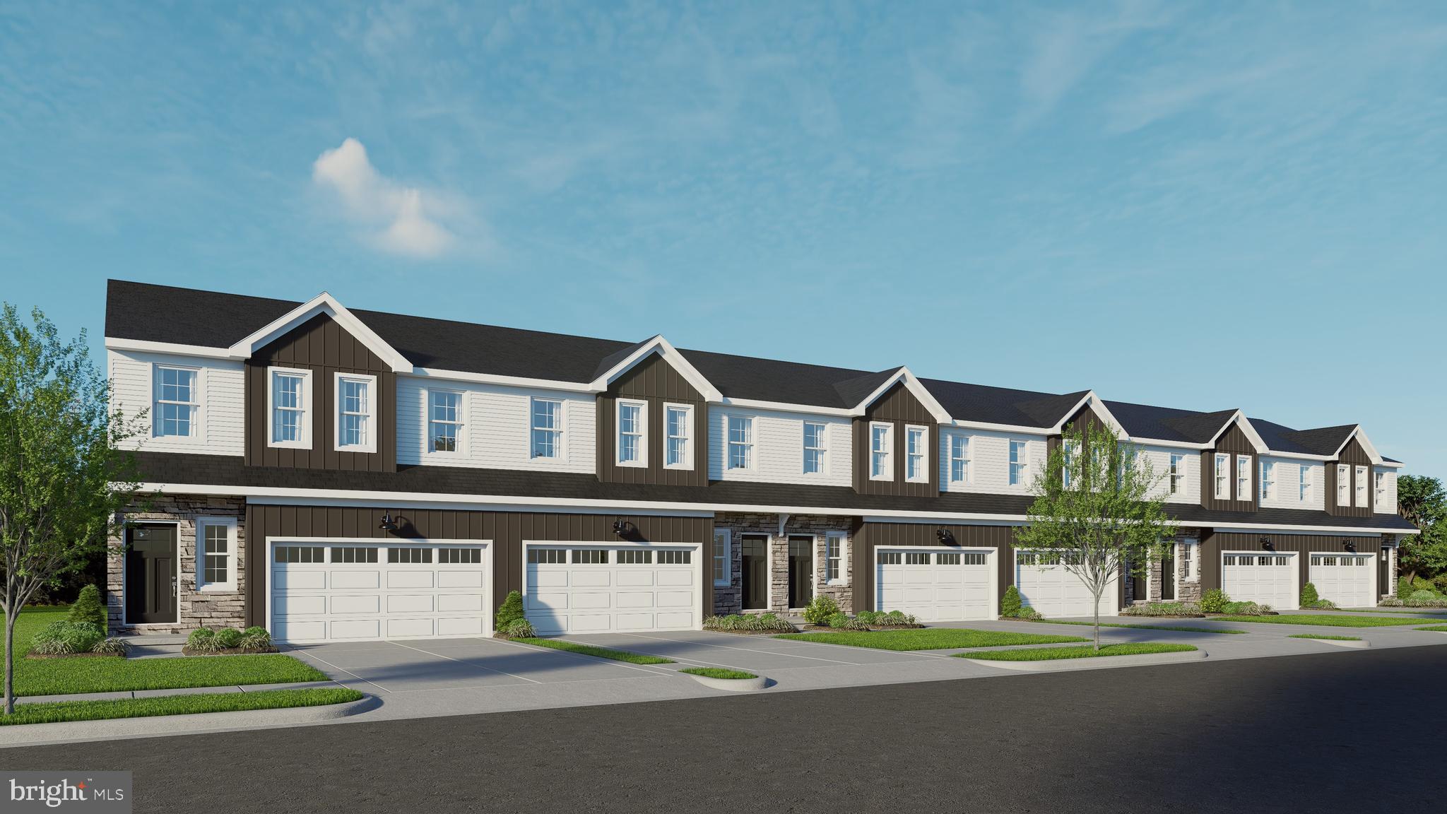 UNDER CONSTRUCTION – AVAILABLE THIS WINTER: This spacious townhome is well-equipped with a 2-car garage, 9’ ceilings on the first floor, and a patio for outdoor living. The kitchen, featuring stainless steel appliances and quartz countertops, opens to the dining area and sunny family room. On the 2nd floor, the owner’s suite includes an expansive closet and a private bathroom. Across the hall there are 2 additional bedrooms, a full bathroom, and a convenient laundry room.