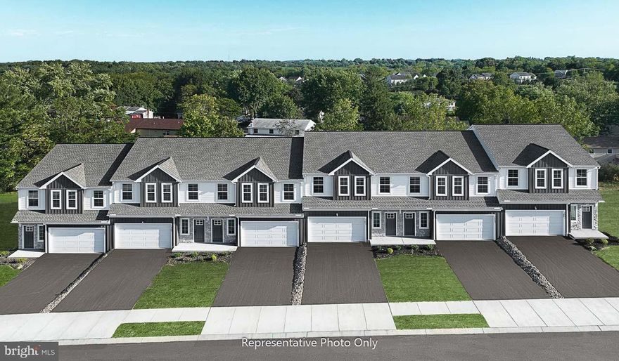 UNDER CONSTRUCTION – AVAILABLE THIS WINTER: This spacious townhome is well-equipped with a 2-car garage, 9’ ceilings on the first floor, and a patio for outdoor living. The kitchen, featuring stainless steel appliances and quartz countertops, opens to the dining area and sunny family room. On the 2nd floor, the owner’s suite includes an expansive closet and a private bathroom. Across the hall there are 2 additional bedrooms, a full bathroom, and a convenient laundry room. The community is convenient to Harrisburg, Hershey, and major highways.