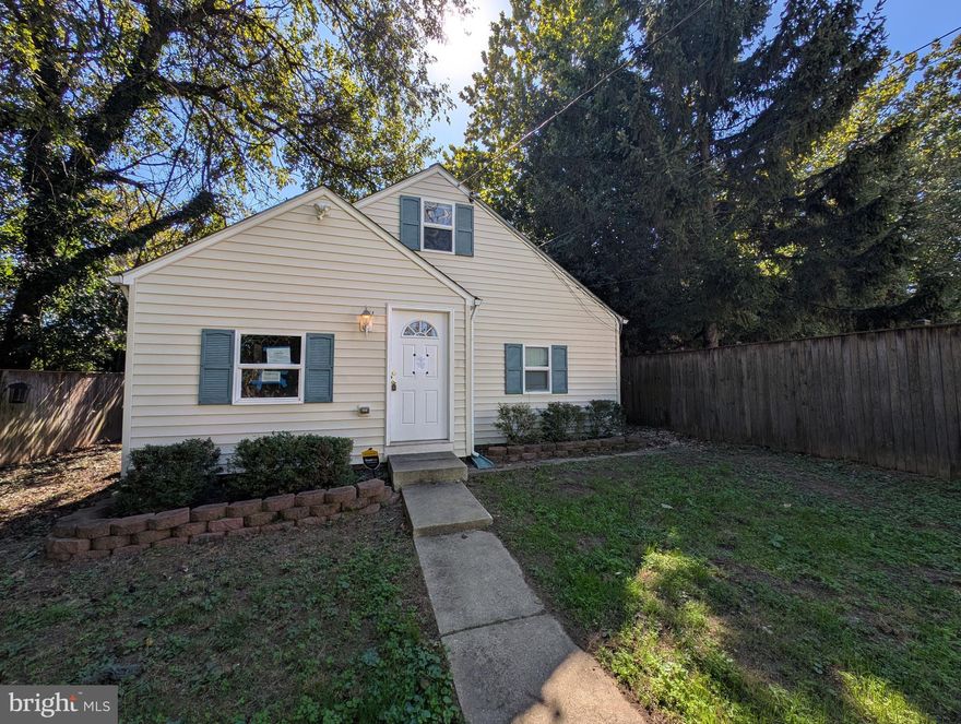 Welcome to this Cape Cod-style home in the Solley Heights subdivision of Curtis Bay! Built in 1950, this home offers classic charm and sits on a 0.17-acre lot. With 2 bedrooms, 2 full bathrooms, and approximately 1,105 square feet of living space (per public records), there’s plenty of room to make it your own.  The home offers a great opportunity for buyers who are ready to put their personal touches on a space without starting from scratch. Inside, you’ll find a functional layout, and outside, a private driveway and fully fenced yard provide both convenience and privacy. Located close to major commuter routes, local parks, and community amenities, it’s a great spot to build equity and create lasting value.  Please note: property is being sold as-is. Utilities may not be able to be activated for inspection or appraisal—buyers should plan accordingly.