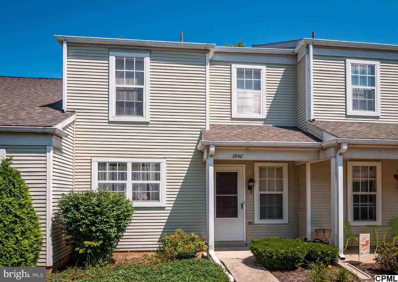 Ready to move into! This warm home was has newer laminate flooring and carpet. A great chance to enjoy living in Derry Township. Spacious kitchen with refrigerator and built in breakfast bar or desk area. Living Room with wood fireplace and access to patio. Enjoy private rear yard with mature trees. Home has central air and 1 car garage. A joy to show!