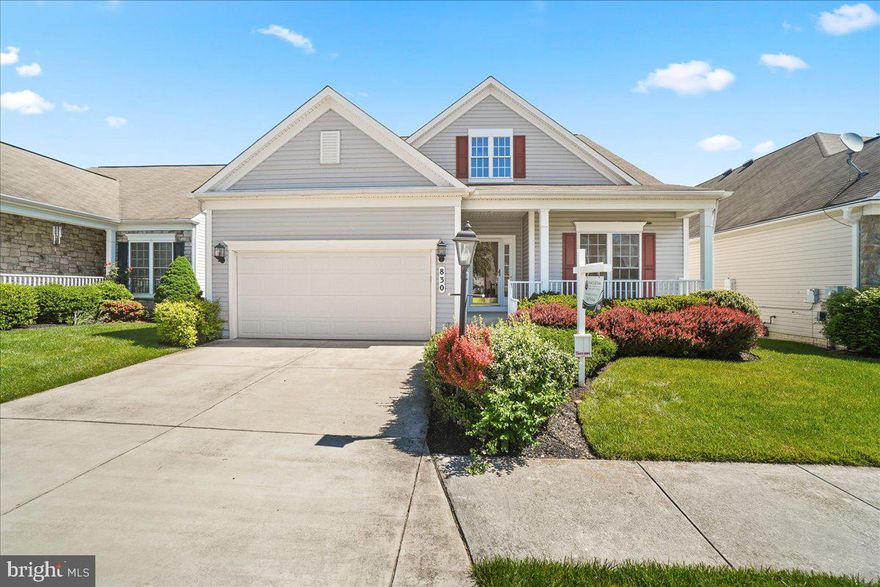 Welcome to Carroll Vista! This single family home has an open floor plan and is great for entertaining. The Family room is large and inviting with a gas fireplace. Kitchen has stainless steel appliances and corian counter tops. There are 2 bedrooms on the main level with the primary bedroom being one of them. Primary bathroom has a large soaking tub and separate shower.  A loft,  3rd bedroom  and full bath on the upper level. The loft overlooks the family room. Large unfinished basement with rough in for bath to make your own. Maintenance free living in this 55+ neighborhood.  Community offers Club House, indoor pool, outdoor pool, putting green, bike trails, tennis courts,  and more. Call today for your private showing!