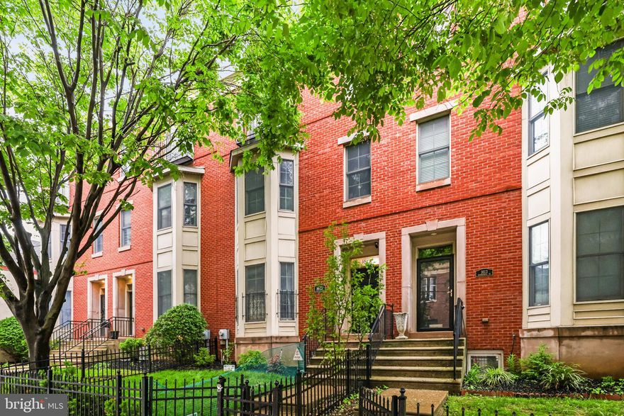 Welcome to 1615 Brandywine Street, a sophisticated and spacious townhome located in the
highly sought-after Carriages on Green Street community in Fairmount. This beautifully
maintained 3-bedroom, 3.5-bath residence offers the perfect blend of comfort, style, and urban
convenience—complete with a rare, high-clearance two-car garage accessed via the
community's gated driveway.
Step through a private front gate and landscaped garden into this elegant home, where
thoughtful design and high-end finishes await. Just off the entry, a thoughtfully designed first-
floor bedroom suite offers privacy and versatility, complete with hardwood floors, a gas
fireplace, a large walk-in closet, and a full en-suite bathroom—making it ideal for guests,
multigenerational living, or a secluded home office. Access to the garage completes the first
floor.
One floor up, the main living level features soaring ceilings and warm hardwood floors
throughout. Sunlight streams into the spacious living room throughout the day courtesy of the
bay window. The open-concept layout flows into a welcoming dining area, a powder room, and
a generous kitchen outfitted with granite counters, a center island, stainless steel appliances, a
gas range, and a breakfast area. Just off the kitchen, double French doors lead to a private 5.5’
x 20’ balcony—perfect for outdoor dining, grilling, or a potted herb garden.
Upstairs, the luxurious primary suite includes ample closet space and a spa-inspired bath with
double vanities, a large whirlpool tub, and a spacious walk-in steam shower. A second bedroom
suite on this floor also offers a walk-in closet and a full bath. Each of the home’s three bedrooms
enjoys its own private full bathroom, providing ultimate comfort and privacy for family members
and guests alike. A conveniently located laundry area rounds out the third floor.
Continue to the top level to find the pilothouse and rooftop deck, offering views of Center City
and the perfect perch to enjoy Philadelphia’s fireworks. The large finished basement provides
space for recreation or possibly a home gym, and the built in Murphy bed provides additional
sleeping accommodation for guests. The basement also houses the recently upgraded tankless
water heater and the two-zone, energy-efficient geothermal HVAC system.
Fairmount, often referred to as the “Art Museum Area,” is one of Philadelphia’s most beloved
and walkable neighborhoods. Known for its tree-lined streets, charming rowhomes, and cultural
landmarks, it offers easy access to the Philadelphia Museum of Art and scenic trails along Kelly
Drive and the Schuylkill River. Residents enjoy a vibrant mix of cafes, restaurants, parks, and
boutique shops—all while being just minutes from Center City. Target, Whole Foods, Giant, as
well as several gyms are all within a 15 minute walk of 1615 Brandywine. It's a perfect blend of
historic charm and modern convenience.
Don’t miss the opportunity to make this exceptional Fairmount home yours—complete with rare
two-car garage parking in one of Philadelphia’s most coveted neighborhoods.