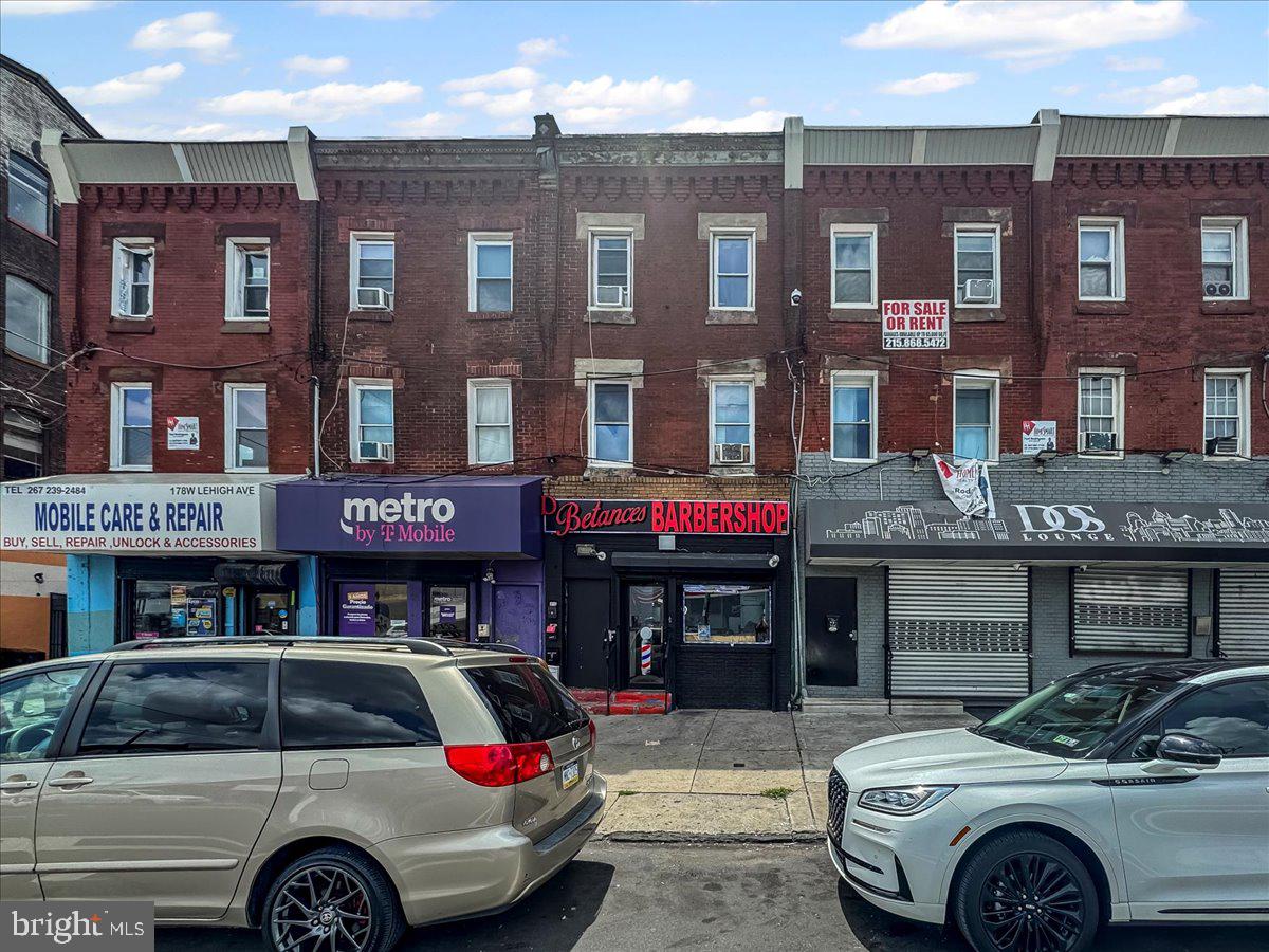 5 building 17 unit mixed use multi unit for sale in West Kensington. All 17 units are rented, many with long term tenants. All 5 buildings are being sold as a package. There are 4 businesses on the first floors. A barber shop, a lounge/restaurant (takes up 2 units), telephone repair and Metro. There are also 4 two bedroom and 9 one bedroom apartments. This area is staring to see gentrification with New Construction close by. Episcopal Hospital is only a few blocks away and there a multiple new apartments buildings going up on the other side of Allegheny Ave. Get in now before values sky rocket. Total taxes for all 5 propertie $12,166 Total sqft 12,679 Total monthly rents $18,100. Pay less than $100k per unit.