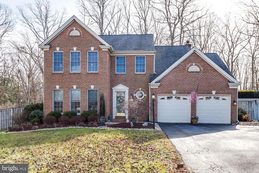 ****MULTIPLE OFFERS. Please send your best and final offer by Wednesday, January 20th at 8:00 pm.   This fabulous colonial has an open concept with the kitchen leading to a great room with a fireplace!  Many upgrades and is move in ready! 4 bedrooms including a master bedroom with an ensuite with two master walk in closets leading to the master bathroom. Kitchen was renovated with new cabinets, custom paint and stainless steel appliances (2018). HVAC was updated in 2017 and furnace is fairly new! Upstairs laundry and much more! Outdoor deck overlooks the yard and a beautiful brick patio perfect for winter fireplaces and summer BBQs. Perfect for the family or entertaining! Don't miss this one! Centrally located with easy access to DC, Virginia and Pax River!