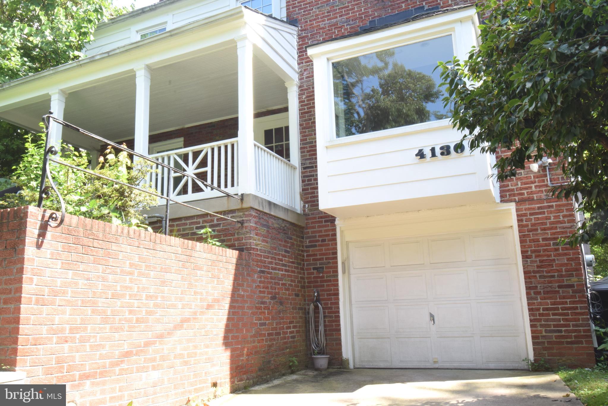 Great location**Lovely home in Chevy Chase Park**Updated kitchen with new cabinets, granite counters, stainless steel appliances and flooring**Updated vanities/sinks in bathrooms**New windows**Wood floors on main and upper level**Finished attic with built in desk and shelving**Newer high efficiency a/c systems**1 car garage, rear deck and front porch**Sorry no pets over 25 lbs**Property available immediately