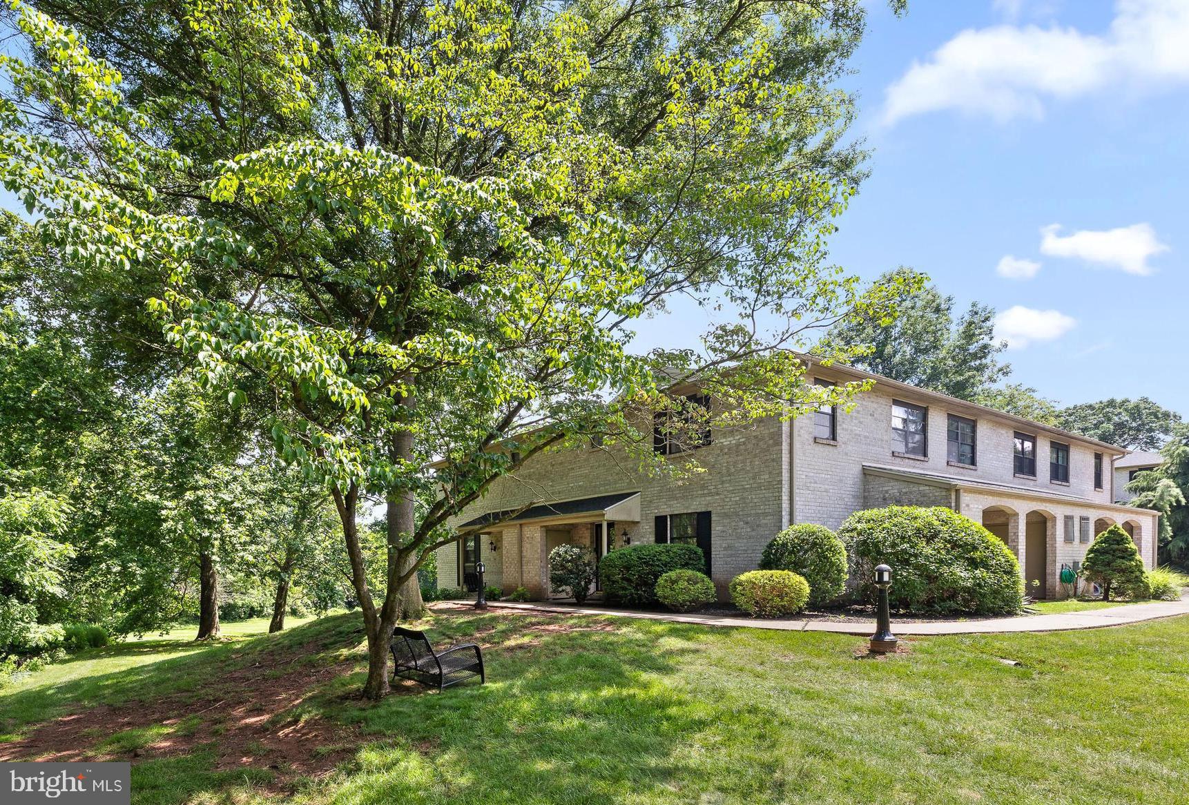 Welcome to this beautiful and spacious townhouse located in the highly desirable Spring-Ford School District! This home offers a private back entrance and opens into a welcoming foyer with a custom-built nook, perfect for organizing shoes, backpacks, toys, and more. The oversized living room boasts an abundance of space, highlighted by sliding doors to a cozy side patio and elegant double doors that lead to the rear of the home. Just off the living room, you'll find a formal dining room ideal for gatherings and entertaining. The neutral-toned kitchen features granite countertops, ample cabinet space, and a versatile eat-in area that can double as a home office. Built-in shelving offers additional storage or a place to showcase your décor, all bathed in natural light from the double sliding glass doors. Upstairs, the primary bedroom offers a generous walk-in closet with custom shelving and a private ensuite bath. Two additional bedrooms provide great space, with one featuring an exceptionally large closet for extra storage. A second full bathroom and a convenient upstairs laundry area complete this level. Enjoy outdoor living on the side patio, perfect for grilling or your morning coffee. Additional storage space is also accessible via the patio. This home sits in a private section of the community, but also close to the pet area and basketball courts. Residents also enjoy access to a community pool and clubhouse, ideal for relaxing or hosting events. All of this in a prime location just minutes from Route 422, downtown Royersford and Phoenixville, Target, and the Upper Providence Town Center. Don’t miss this opportunity to make this incredible home yours!