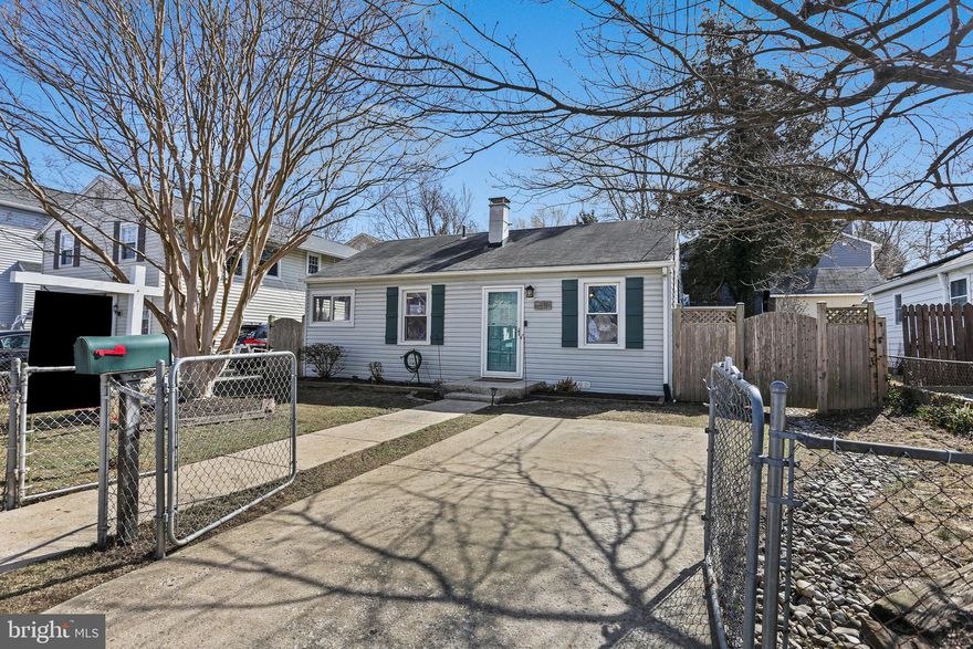 *Ask Us How You Can Get Into This Home with No Money Down & No Mortgage Insurance!* COMMUTERS DREAM! Don’t have a car? No problem! One Minute From the Rockville Metro Station & Rockville Town center with Ample Dining, Entertainment & Shopping Options. Maryvale Park with Playground & Basketball Courts Are Incredibly Close! This 3 Bedroom and 2 Full Bathrooms Single Family Home Is The Perfect Place to Call Home But With Low Maintenance!! Seller Has Maximized Every Closet For Excellent Storage! Updated Kitchen & Bathrooms & Gleaming Hardwood Flooring! Too Many Improvements To Count: Refrigerator and Added Water Line – 2024, All Interior Doors and Closet Doors – 2024, Keypad Front Lock and Handle – 2024, Light Fixtures in Kitchen – 2022, New Drywall in Kitchen – 2021, New Shed & Rock Bed – 2021, Garage Disposal – 2021, Exterior Light Fixture at Front Door – 2021, Pavers to Side Entrance – 2021, Dishwasher – 2020, Water Heater – 2020, Hallway Light Fixture – 2020 and Interior Paint Throughout Entire Home – 2019. The Living Room Welcomes You Home with Hardwood Flooring & Natural Light. The Eat-in Kitchen Features Granite Countertops, Tile Flooring and a Solid Built-in Bench Kitchen Table with Additional Chairs. The Laundry Room is Situated Next to the Kitchen and Gives Access to the Trex deck With Solar Lighting (2021) and Rear Fenced Yard. The Primary Bedroom and Secondary Bedrooms Were All Upgraded with Hardwood Flooring in 2019. The Primary Bedroom Has an Ensuite Bathroom, Large Bay Window and Closet Organizer System with Lights (2024). The 2nd Full Bathroom Was Completely Remodeled in 2020! Seller is Offering a 1 Year Home Warranty to the Buyer!