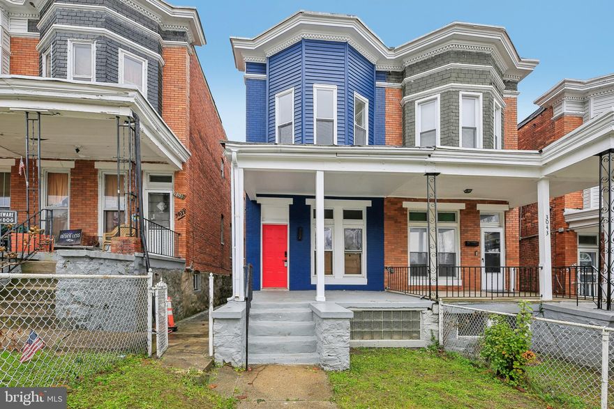 Beautifully Renovated 3BR/2BA Home – 3041 Belmont Ave, Baltimore, MD
This fully updated 3-bedroom, 2-bath home offers modern comfort with classic charm. Enjoy an open-concept layout with refinished hardwood floors, recessed lighting, and a stunning kitchen featuring a large island, stainless steel appliances, and plenty of cabinet space.
Upgrades include all-new systems: HVAC, water heater, electric panel, and wiring. Both bathrooms are stylishly renovated with luxury fixtures and smart mirrors.
Additional perks: plush new carpet, new roof, and a private rear deck perfect for relaxing or entertaining. Move-in ready — don’t miss out!
Schedule your tour today!