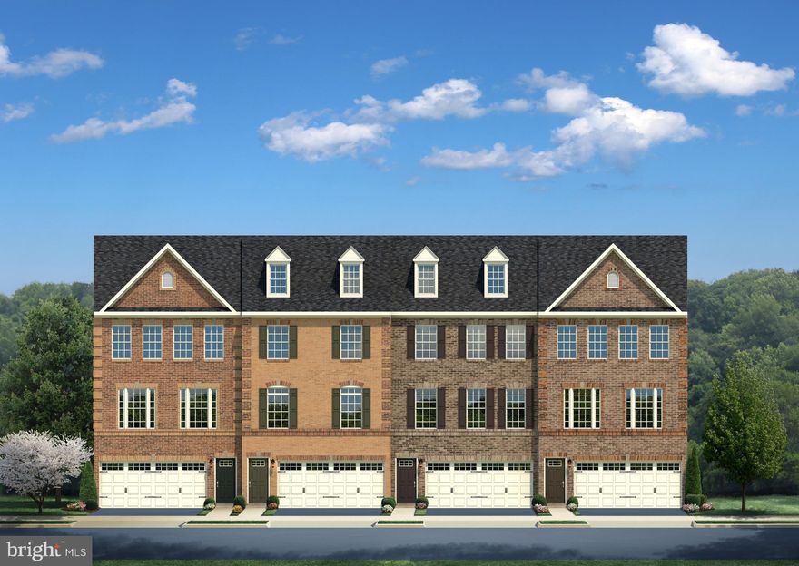 To Be Built End Unit Schubert at Avery Place with new included designer interior packages! This townhouse lives like a single family home and includes full brick front, 2 car front load garage and a spacious wooded backyard. Inside you will find 3 bedrooms, 2.5-3.5 baths, owner s bath with soaking tub, expansive open kitchen, ample cabinet space, granite kitchen countertops, stainless steel appliances and finished recreation room.  Photos are representative only.