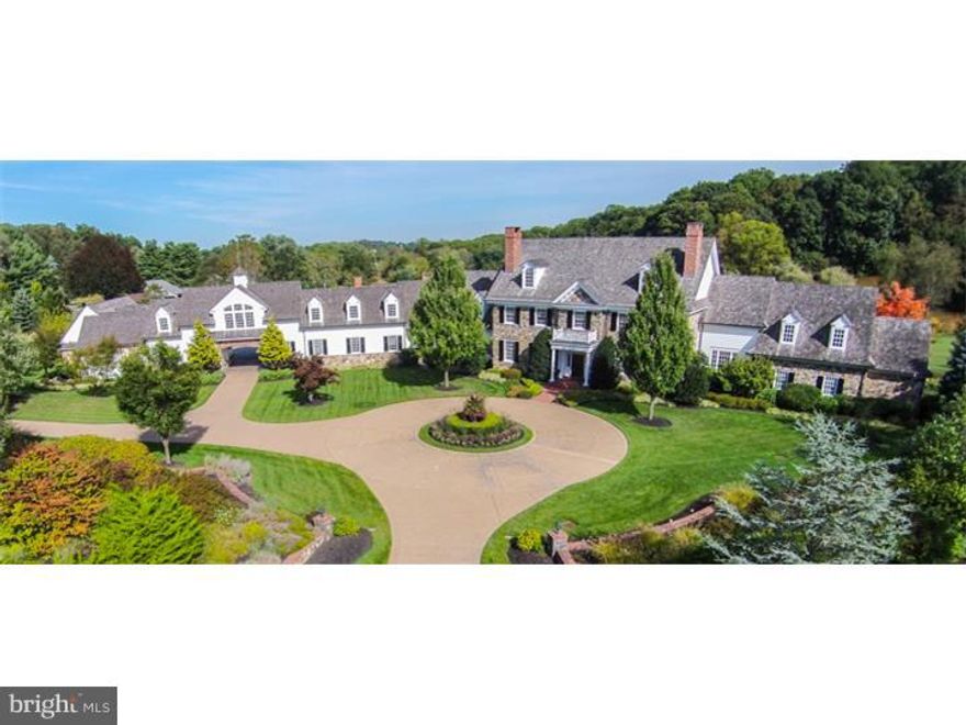 Architect-designed, custom-built estate home on 8.7 acre, private-park setting surrounded by conservancy land. Historic character, timeless design, beautifully proportioned rooms, exceptional construction & spectacular architectural detail define a dream house for the discerning dreamer. Nearly 20,000 sf of living space on 3 levels, including 2-story guest wing. Main-level master suite, exquisite formal rooms & expansive informal areas. Top-of-the-line fixtures, fittings & surfaces in kitchen & bathrooms. Interior stone walls, large windows facing incomparable views; Brazilian cherry & oak floors throughout. Vast recreation space on 2nd floor plus entire lower level. Multiple fireplaces & staircases, caterer's kitchen, 6-car garage; pool with pool house, landscaped terraces/gardens, outdoor kitchen, lighted tennis court. Refined elegance meets supreme comfort & commanding architecture. Includes additional 4.3 acre parcel 62-04-0310.1200 for a total of 8.7 acres.