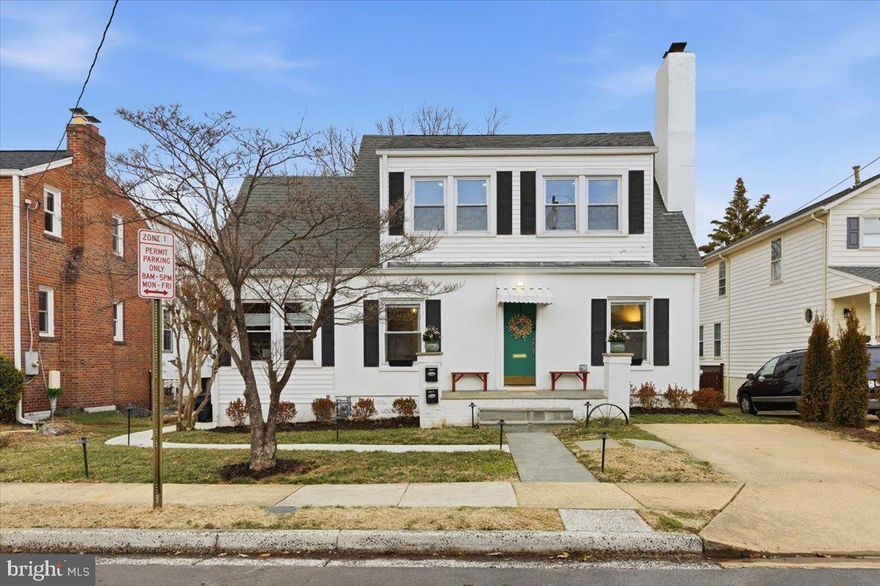Charming Cottage Style Home  in the heart of the Addison Heights neighborhood near Pentagon City/Crystal City/National Landing with unique features.  Enter the inviting front door to the living room with a  modern wood mantel above the fireplace and rich painted accent wall.  The dining area shows off with  a modern  gold chandelier with white lights adding to the homes warm atmosphere.  Just off of the dining room space you will find a  beautifully updated kitchen w/ sleek timeless cabinets, stainless appliances, gas cooking, a closet and cabinet pantry, granite countertops and tile flooring.  Just beyond the kitchen you will enter the office nook/den full of sunlight and good energy. The office door leads to a mudroom and basement laundry/utility/storage  area. 2 main level bedrooms and a renovated bath provide for one level living.  

Upper Level  - Enter the upstairs and you will find 2 more bedrooms, a 2nd bath,  upper level kitchen, a deck, living room and breakfast nook and storage closets.  

Lower Level - utility and laundry room with utility sink are just a few steps down from the mudroom which also has a door to the fenced back yard , concrete patio with outdoor grill/cabinet combo.  The upper level has a separate entrance on the side of the home.  Many ways to live in this home.  Join us for our open houses on Feb 28 and March 1.