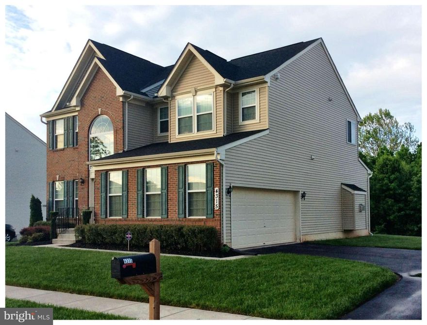 A rare opportunity to own a beautiful home in Forge Reserve community in Perry Hall ! A meticulously maintained brick front colonial home features a 9ft ceiling on main level and basement,bump outs on family room and kitchen, garden master bath,gourmet kitchen , hardwood floors on foyer and staircase and a private backyard backing to the woods.Convenient to library, recreation parks and malls .