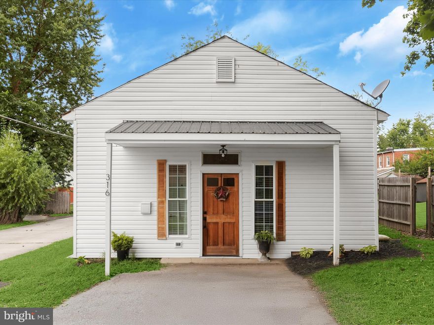 Welcome to 316 S. Adams Street, a beautifully reimagined 2-bedroom, 1-bath single-family home where timeless character meets thoughtful renovation. From the moment you step inside, the soaring ceilings, modern lighting, and fresh neutral palette set the stage for stylish living, while luxury vinyl plank flooring adds both warmth and durability.
The bright, open layout creates easy flow from the living room to a sleek kitchen featuring stainless steel appliances, crisp white cabinetry, butcher block counters, and a bold accent wall that makes a striking statement.
Retreat to the sunny primary bedroom with its eye-catching louvered barn door, or enjoy the versatility of a second bedroom with its own private exit that easily serves as an office. The spa-like hall bath impresses with classic black-and-white penny tile, a contemporary vessel sink vanity, matte gold fixtures, and a shiplap-inspired accent wall.
Set in the heart of Havre de Grace, a town celebrated as having the Best Small Town Feel by Chesapeake Bay Magazine, ranked among America’s Top 50 Small Towns by Travel World, and named one of the Best Small Towns to Visit by Smithsonian Magazine. This home places you moments from charming shops, vibrant dining, and scenic waterfront trails along the Susquehanna River.
Don’t miss this rare chance to own a move-in-ready home in one of Maryland’s most desirable small towns!