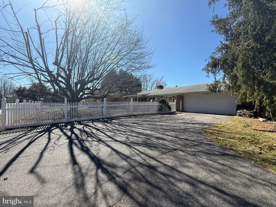 ***COMING SOON*** Spacious All-Brick Rancher in a convenient location minutes from 81. Unlock the potential of this expansive all-brick rancher, offering over 5,000 square feet of living space with 2 sunrooms!  This rancher has so much potential. The main level boasts a full kitchen, and a 2nd kitchen in the finished basement, making it ideal for an in-law suite or rental opportunities. Featuring 3 bedrooms and 2 bathrooms on the main level, plus an additional bedroom and bathroom in the basement, this home offers plenty of space for comfortable living. The basement also includes a possible 5th bedroom, office space, or rec room – the choice is yours! Enjoy cozy evenings with not one, but two gas fireplaces – one on the first floor and one in the basement. The oversized 25 x 30 2-car garage provides plenty of room for parking and storage. The exterior highlights a front porch, white vinyl fenced in front yard, and a nice backyard! 
While this home needs some TLC, it has endless potential to become a stunning property with the right updates. Selling as-is, this is your chance to transform this spacious rancher into a true gem.