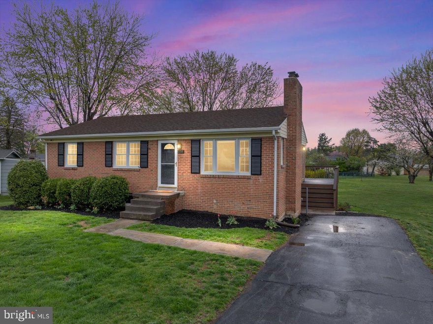 Beautifully updated, solid brick raised rambler on a flat 1 acre lot ,adjacent to a peaceful community park. FULL REMODEL-insulation, plumbing & electrical ALL BRAND NEW and inspected to code in 2023. It’s the perfect mix of privacy, space, and convenience, just minutes from downtown Winchester. Inside, you’ll find an  open layout with new bamboo floors and 10FT CEILINGS. The kitchen boasts brand new appliances (2025),granite, custom cabinetry, pot filler and natural gas cooking! Main level has three bedrooms and two well appointed full baths with marble tile in the primary bath and deep soaking tub in the guest. SMART HOME features are throughout, including surround sound wiring , security cameras, smart lighting, Nest thermostat, automatic lights, USB outlets and an app to run everything! This home feels clean, modern, and move-in ready. The walk-out lower level has a large recreation room and home office. Step out onto the large and newly painted deck and take in the view—your backyard feels even bigger thanks to the open green space beyond. There’s also a storage shed for tools and gear. Major updates like a roof (2014),HVAC + water heater (2019) are already done for you. If you’re looking for a newly remodeled home with today's technology and a great setting, this one’s worth a look!