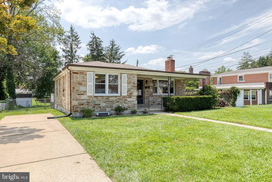 Welcome to 1929 Rockwell Ave – a classic Catonsville stone rancher that perfectly blends timeless charm with modern comfort! This well-maintained home features a warm and inviting living room with a striking stone fireplace, ideal for cozy evenings. The kitchen showcases sleek quartz countertops, stainless steel appliances, and a convenient breakfast bar. A spacious rear addition—completely refreshed in 2024—offers flexible space for a second living area, home office, or playroom.

Recent improvements include a new roof and HVAC system (2023), refinished hardwood floors (2024), and a fully renovated basement (2023). The main level offers three comfortable bedrooms and a full bath for easy one-level living. Downstairs, the finished lower level adds exceptional versatility with a large open gathering space, a private room the sellers used as their primary bedroom suite with an adjoining full bath, a separate laundry room, and dedicated storage.

Step outside to enjoy a private backyard with a beautiful stone patio—perfect for relaxing or entertaining—plus a large shed providing ample storage.

Set on a quiet street just minutes from local shops, parks, and major commuter routes, this move-in-ready Catonsville gem combines classic character with thoughtful updates throughout.