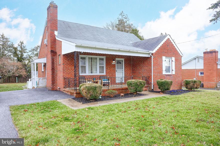 Experience the charm of this meticulously upgraded 3-bedroom Cape Cod nestled in the heart of Parkville. Step into a renovated kitchen boasting Granite countertops, stainless steel appliances, and modern cabinetry. A sliding door off the kitchen/dining area invites you to a spacious composite deck overlooking a sizable fenced backyard, perfect for outdoor entertaining.  On the main level, two bedrooms share an updated full bath featuring ceramic tile flooring. The main level boasts hardwood floors and a charming fireplace, creating a cozy ambiance.  Ascend to the upper level master suite complete with an updated full bath.  The lower level boasts a welcoming Rec Room with classic knotty Pine walls and a full bar area, accompanied by an additional half bath. Situated on a serene non-through street, this home offers privacy and tranquility. Don't miss the chance to see this exquisite property, schedule a showing today!  Lot comes with the sale Tax ID 04111102085477 consisting of 4441 Sq Ft