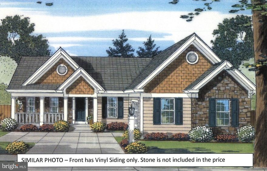 TO BE BUILT. LOT 4 Lovely Rambler on a little over 2 acres. Main level is 3 bed,  2 baths with Stainless Steel Appliances and Granite Countertops.   Added Master Suite with full bath in partially finished basement.  Many selections to choose from and lots of upgrades available! Call for more information.