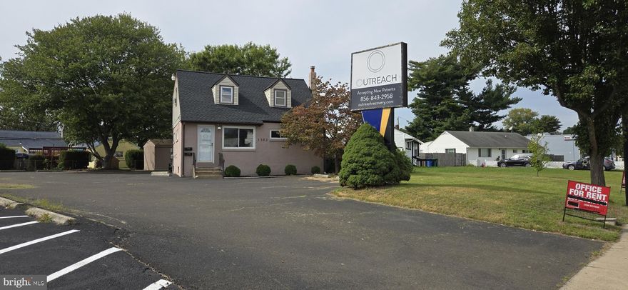 High Exposure! Single Standing Professional Office Building w/large parking lot on one of the highest traffic roads in Buck County. Multi purpose uses galore. The first floor commercial space has 4 office rooms and bathroom on first floor and 3 more offices rooms below. This location is ready to move in.  Easy access to Veterans hwy and I95. Office building is currently outfitted as a Doctors Office. It consists of first floor; front reception office w/waiting room, back office, side front office,  and back office and 1 bathroom.  The floor below has 4 office spaces. The commercial space is ideal for Insurance office, Real Estate, Dental, Doctors, Massage, Chiropractic, Lawyers, Veterinarian Business, Accounting, Beauty Salon, Tanning Spa, perfect size for any small business.

Scheduled Rent Increase: First Year is $2250; Second Year $2500, 3rd Year $2750; 3rd thru 5th year: $3000

Note: Tenant may choose to add egress to the finished basement floor. 

The seller is a licensed PA Real Estate Sales Person