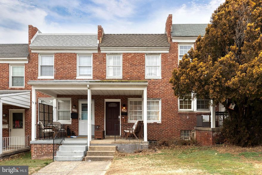 Exceptional Properties. Exceptional Clients. Welcome to 1316 Berry Street, a charming brick rowhome in the heart of Hampden that blends classic character with extensive modern upgrades. The home offers two bedrooms, one full bath, and an inviting layout filled with natural light.

In 2020, the home underwent significant improvements, including a new roof, AC system, water heater, updated plumbing, and most of the electrical wiring, offering peace of mind to today’s buyer.

The interior was refreshed refinished and restained hardwood floors, and a fully remodeled kitchen featuring new cabinetry, granite countertops, and all-new appliances (washer, dryer, microwave, dishwasher, oven, and refrigerator). The bathroom was also completely remodeled, creating a clean and updated feel throughout.

Additional features include new exterior doors, a smart thermostat, and a Ring alarm system, flood sensors for added security and convenience. You can also enjoy the covered front porch and rear yard, perfect for relaxing or entertaining.

Ideally located just steps from The Avenue in Hampden, with easy access to shops, dining, parks, and commuter routes — a great opportunity to own in one of Baltimore’s most vibrant neighborhoods.