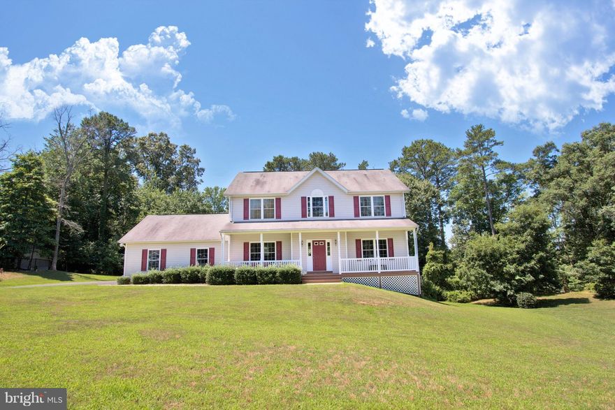 Beautiful, open and spacious, that's how I would describe this fully finished, three level home, located in a highly sought after neighborhood in Leonardtown. Fully finished basement has massive family room with a walk out to your large backyard that backs to trees.  Extra widened paved driveway makes for ease when guests arrive. Custom Amish built shelves can stay!